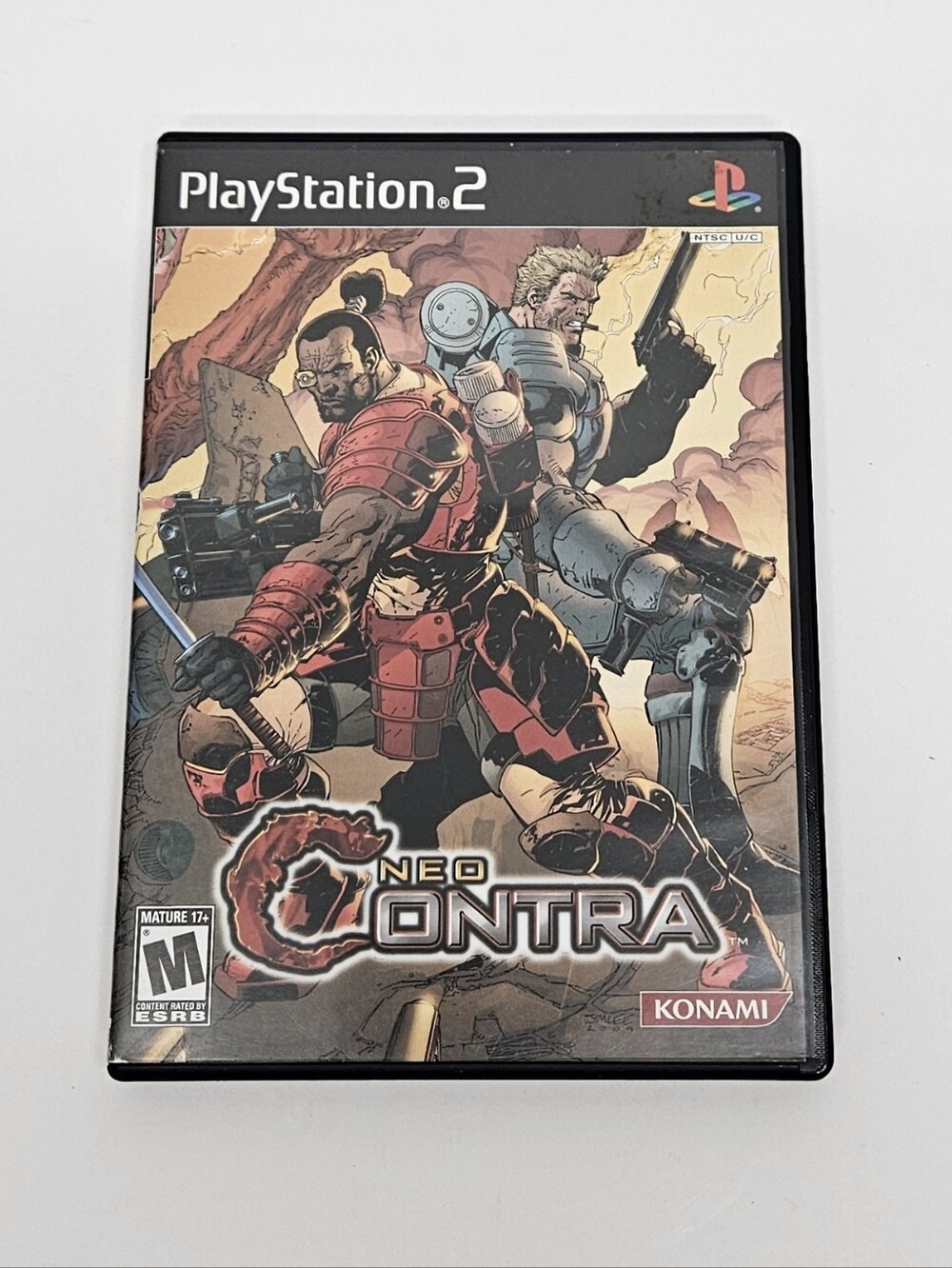 Neo Contra | Sony Playstation 2 PS2 Shooter Game Retro Electronics Physical Disc